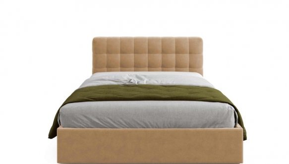 Кровать мягкая Виорина деко Tiramisu / Тирамису без подьемного механизма 18