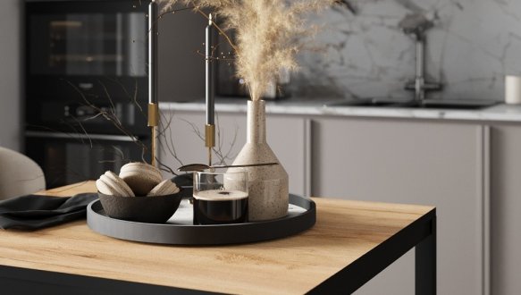 Обідній стіл Brevity Loft mini Дуб крафт золотий/Чорний метал Дуб крафт mini 0