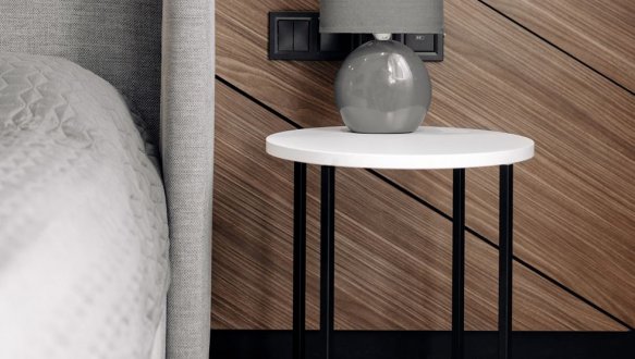 Столик Модерн S белый 