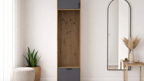 Антресоль к пеналу Doros Ронди Дуб Артизан / Графит 0