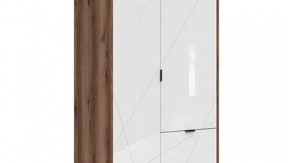 Шафа SZF2D2S BRW Poland Forn 2 дверний білий 94 см 0