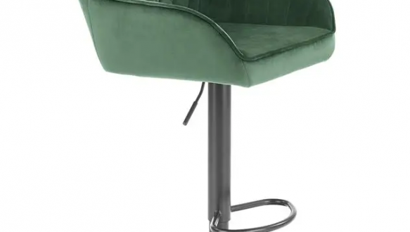 Барний стілець H-103 Halmar темно-зелений 62-84 см