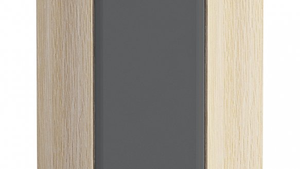 Шафа верхня В60х60.72.1Д/В60х60.92.1Д кут. Хай-Тек глянець перламутр