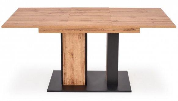 Стіл Dolomit дуб вотан/чорний 2