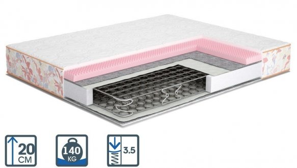 Матрац Piony / Піон Односторонній 0