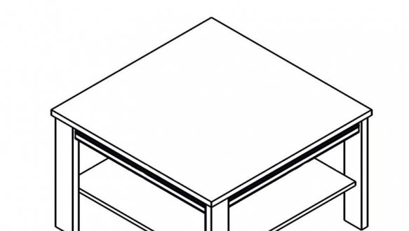 Стол журнальный LAW75 Селена 0