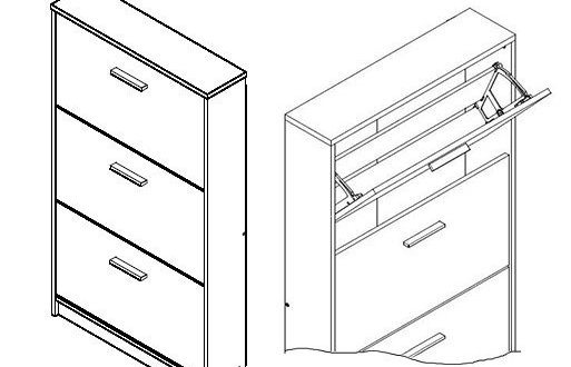 Тумба для обуви SFB3K Непо 5