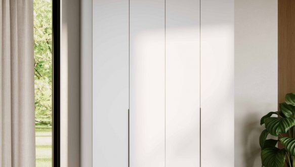 Модульна спальня Barton/Бартон Міромарк Білий супермат 2