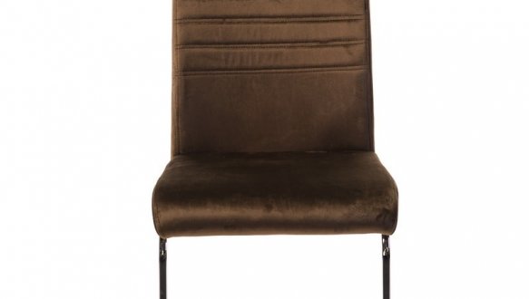 Стул S-120 коричневый велюр 4