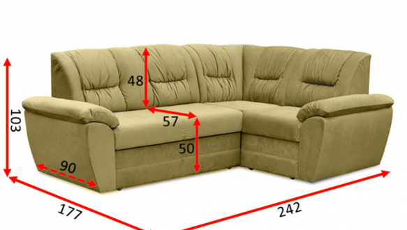 Кутовий диван Бруклін В-21 10