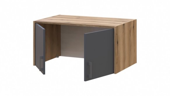 Антресоль Дорос Ронді графіт 2 дверна 82 см 4