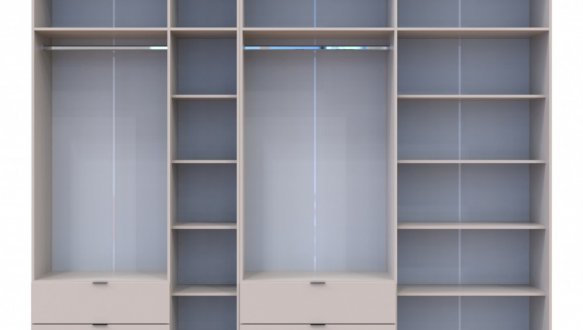 Шкаф для одежды Дорос Лукас кашемир 7 дверный 300 см 2