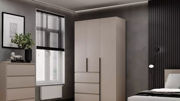 Шкаф распашной комбинированный 3-дверный Art In Head №2 Light 120см 3