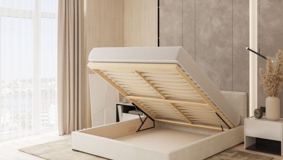 Ліжко м'яке двоспальне Шик Галичина Фабіо 1