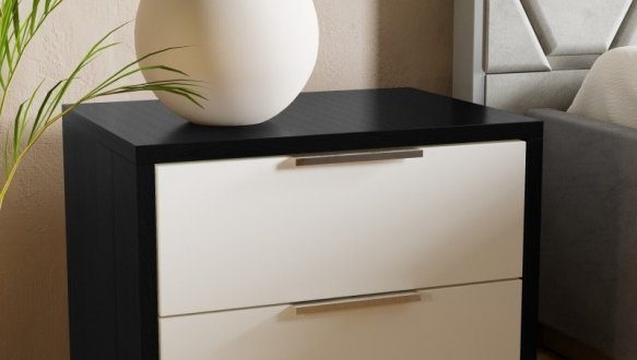 Спальня Praha/Прага Arbor Drev с комодом 3S и тумбами 2