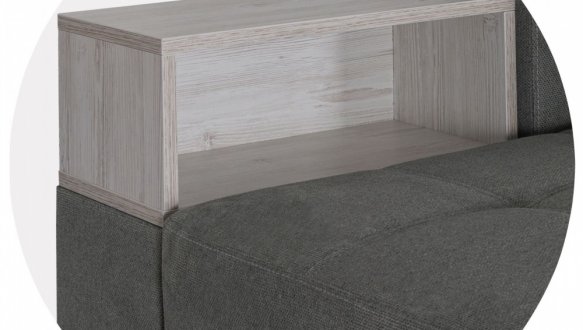 Диван Доміні з полицями Egger 8