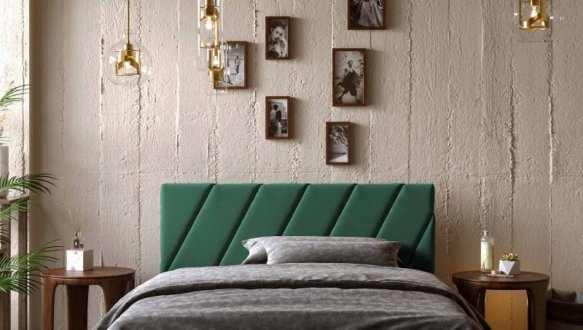 Кровать мягкая двуспальная Виорина Деко Палермо с подъемным механизмом и нишей для белья 8