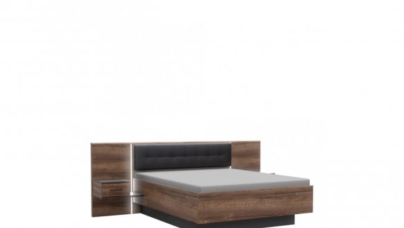 Ліжко+тумби приліжкові BLQL161B BELLEVUE