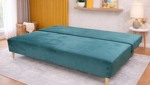 Диван раскладной еврокнижка Блэкбери Мебель Стиль 197 × 98 см 3