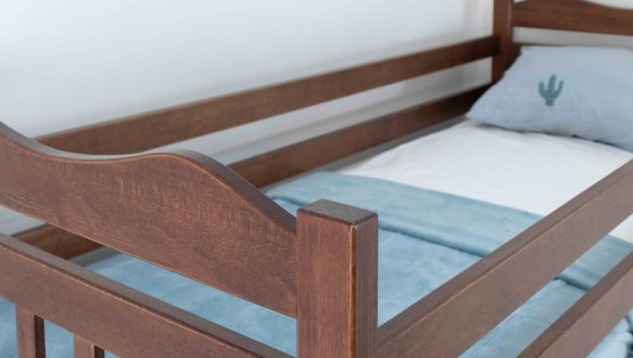 Двоярусне ліжко з підйомним механізмом Мауглі 8