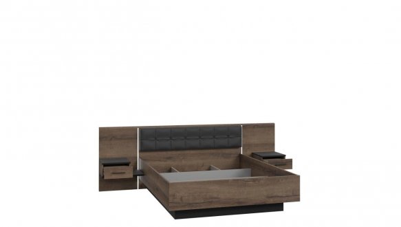 Ліжко+тумби приліжкові BLQL161B BELLEVUE 1