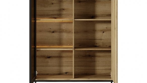 Витрина низкая с LED 2D1W/113 Wilson 0