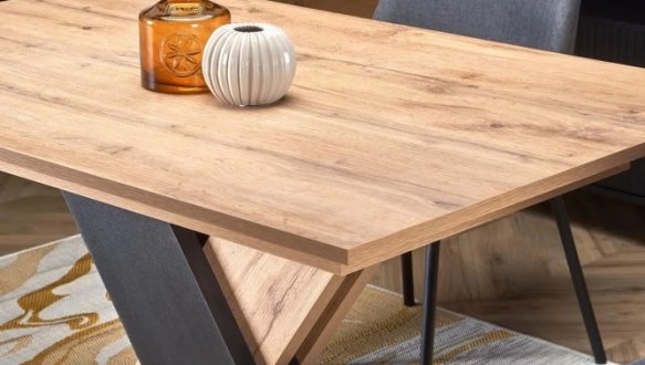 Стол Xarelto дуб вотан/черный 4