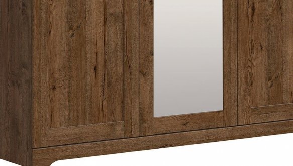 Шкаф SZF3D BRW Poland Patras 3 дверный дуб апрель 153 см 3
