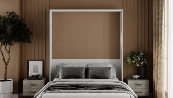 Кровать двуспальная шкаф трансформер Art in Head Juno / Джуно 160 см 8