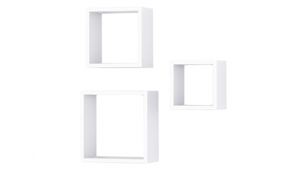 Полиця настінна білий GТ0027