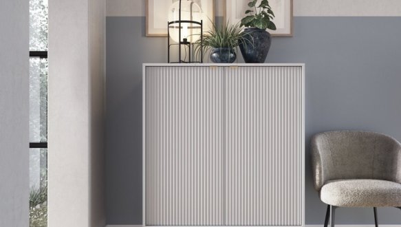 Модульна гостиная Серый/Черные ножки Nova 0