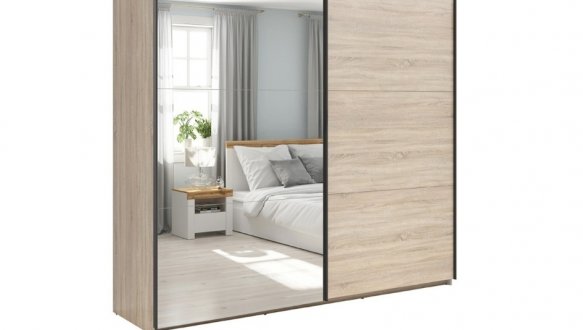 Шкаф-купе с зеркалом SZF/220/M Tetrix 