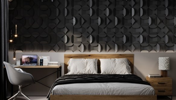 Кровать двуспальная Art in Head Ascet / Аскет 160 см 2