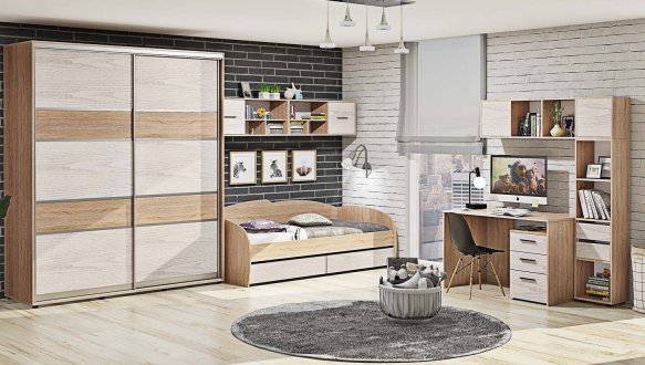 Модульная детская Eco/Эко Комфорт мебель