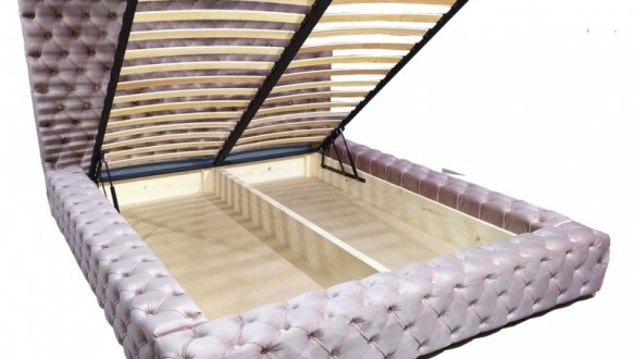 Ліжко м'яке двоспальне Емілія 5