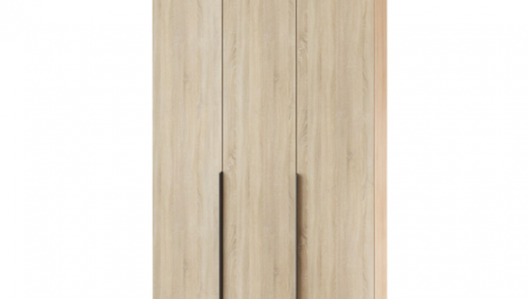 Шкаф Mebelstar Оскар трехдверный с антресолью Дуб сонома 120 см 4