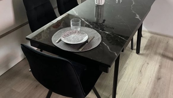 Стол кухонный раскладной Джем Slim / Слим 90 5