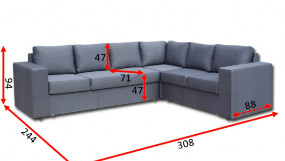 Кутовий диван Чікаго 32-В 13