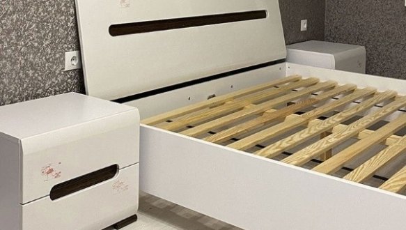 Ліжко двоспальне LOZ 160 BRW Poland Azteca trio / Ацтека тріо МДФ 1