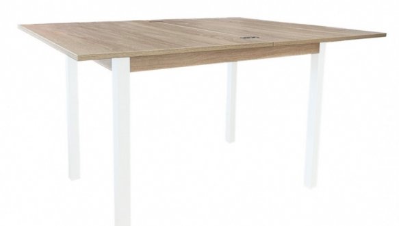 Стіл-трансформер Lunch Дуб сонома/Білий 3