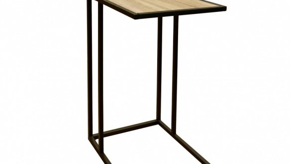 Придиванный стол-трансформер Fiji Double Дуб сонома/Черный 2