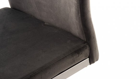 Стілець S-120 сірий велюр 8