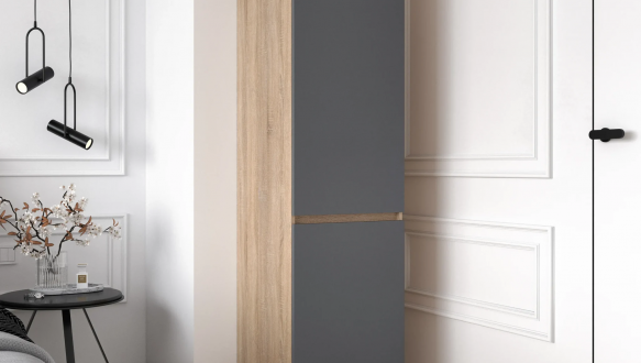 Шафа Морелі Т218 сонома/антрацит зі штангою 50 см