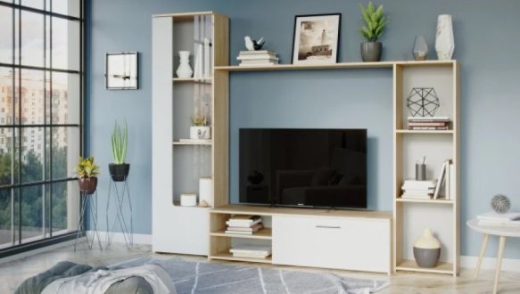 Стінка Адель дуб сонома / німфеа альба