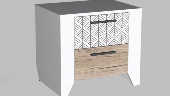 Тумба прикроватная Нордик 2