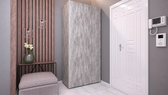 Шкаф с полками SТ0010