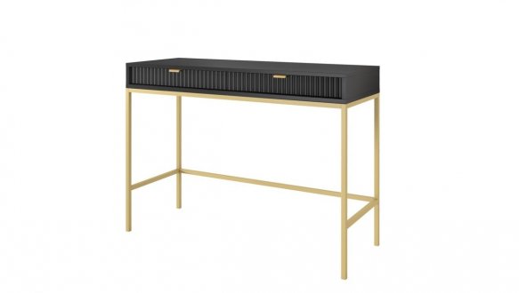 Стол туалетный Черный/Золотые ножки T104 Nova 0