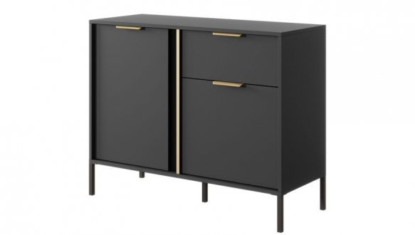 Комод Ларс / Lars 2DS/104 Антрацит 2