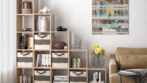 Стеллаж на 15 коморок SТ0017 7