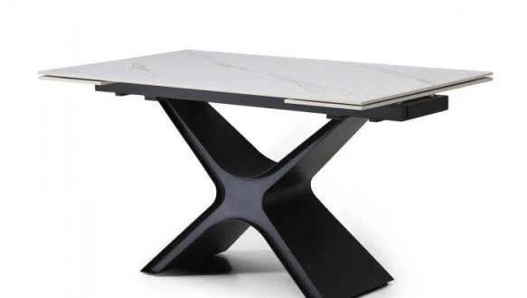 Стол Ragnar (140-200 см) Snow White Matt 3